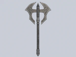 Ascia di fantasia Modello 3D