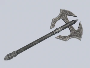 Ascia di fantasia Modello 3D