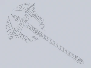 Ascia di fantasia Modello 3D