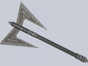 Fantasy axe 3D Модель