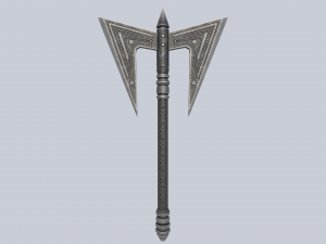 Fantasy axe 3D Модель