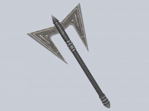 Fantasy axe 3D Модель