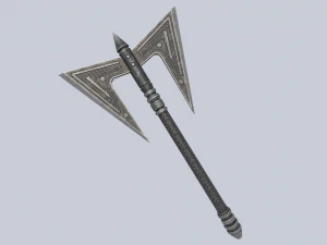 Ascia di fantasia Modello 3D