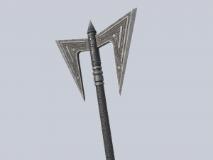 Fantasy axe 3D Модель