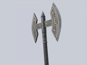 Fantasy axe 3D Model