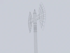 Fantasy axe 3D Model