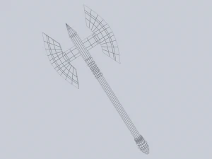 Fantasy axe 3D Model