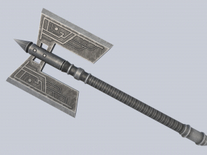 Fantasy axe 3D Модель