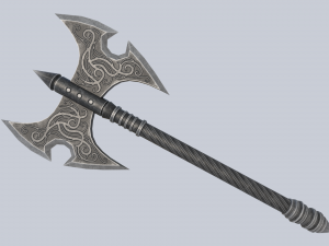 Fantasy axe 3D Модель