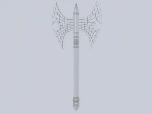 Fantasy axe 3D Model