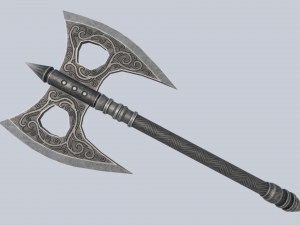 Fantasy axe 3D Модель