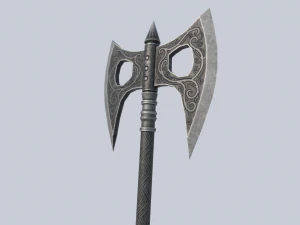 Fantasy axe 3D Model