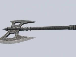 Fantasy axe 3D Model