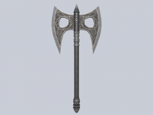 Fantasy axe 3D 模型