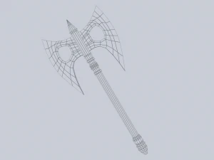 Fantasy axe 3D Model