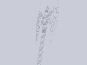 Fantasy axe 3D Model