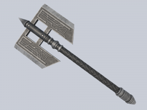 Fantasy axe 3D Модель