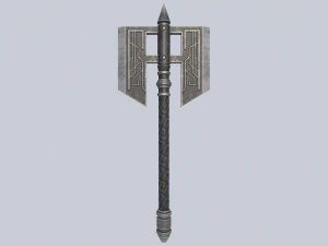 Fantasy axe 3D Model