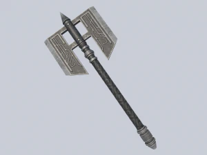 Fantasy axe 3D Model
