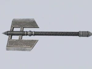 Fantasy axe 3D Model