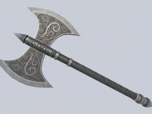 Collezione di asce fantasy Modello 3D