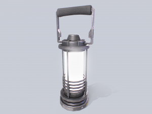 Sci fi lamp 3D मॉडल