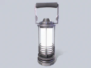 Sci fi lamp 3D Model