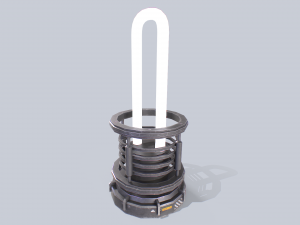 Sci fi lamp 3D मॉडल