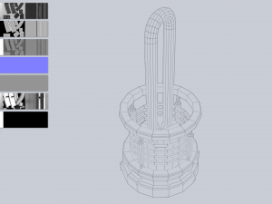 Sci fi lamp 3D Model