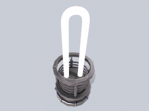 Sci fi lamp 3D Model