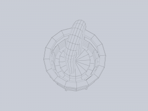 Sci fi lamp 3D Model