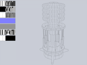 Sci fi lamp 3D Model