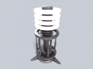 Sci fi lamp 3D Model