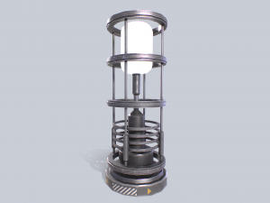 Sci fi lamp Modelo 3D