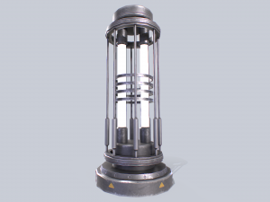 Sci fi lamp 3D Модель