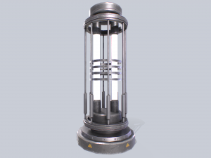 Sci fi lamp 3D Модель