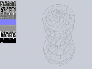 Sci fi lamp 3D Model