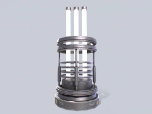 Lampada di fantascienza Modello 3D