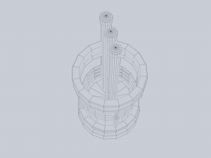 Sci fi lamp 3Dモデル