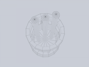 Sci fi lamp 3Dモデル