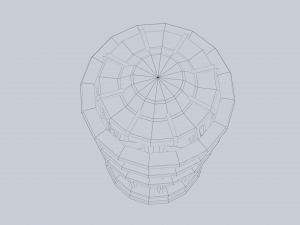 Sci fi lamp 3D Модель