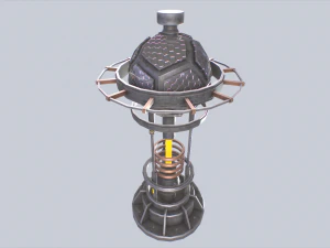 Nuclear reactor 3D Model