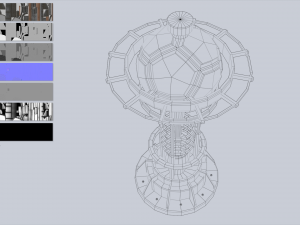 Nuclear reactor Modello 3D