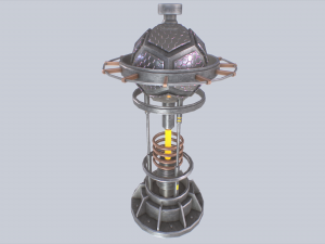 Nuclear reactor Modello 3D
