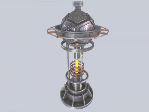 Nuclear reactor 3D Model