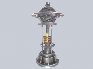 Nuclear reactor Modello 3D