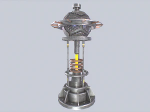 Nuclear reactor 3D Model