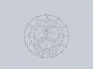 Nuclear reactor 3D Model