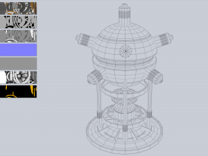 Nuclear reactor Modèle 3D