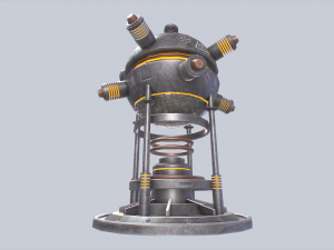 Nuclear reactor Modèle 3D